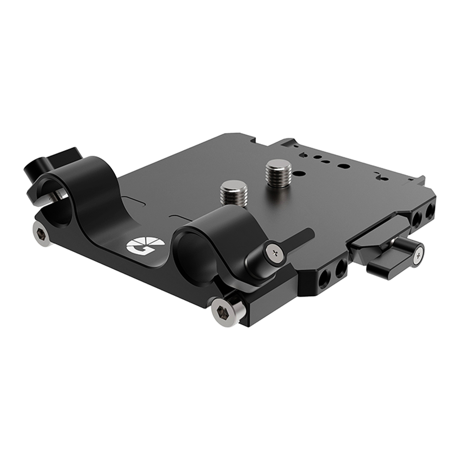 Bright Tangerine Left Field 15mm LWS Baseplate for DSMC2