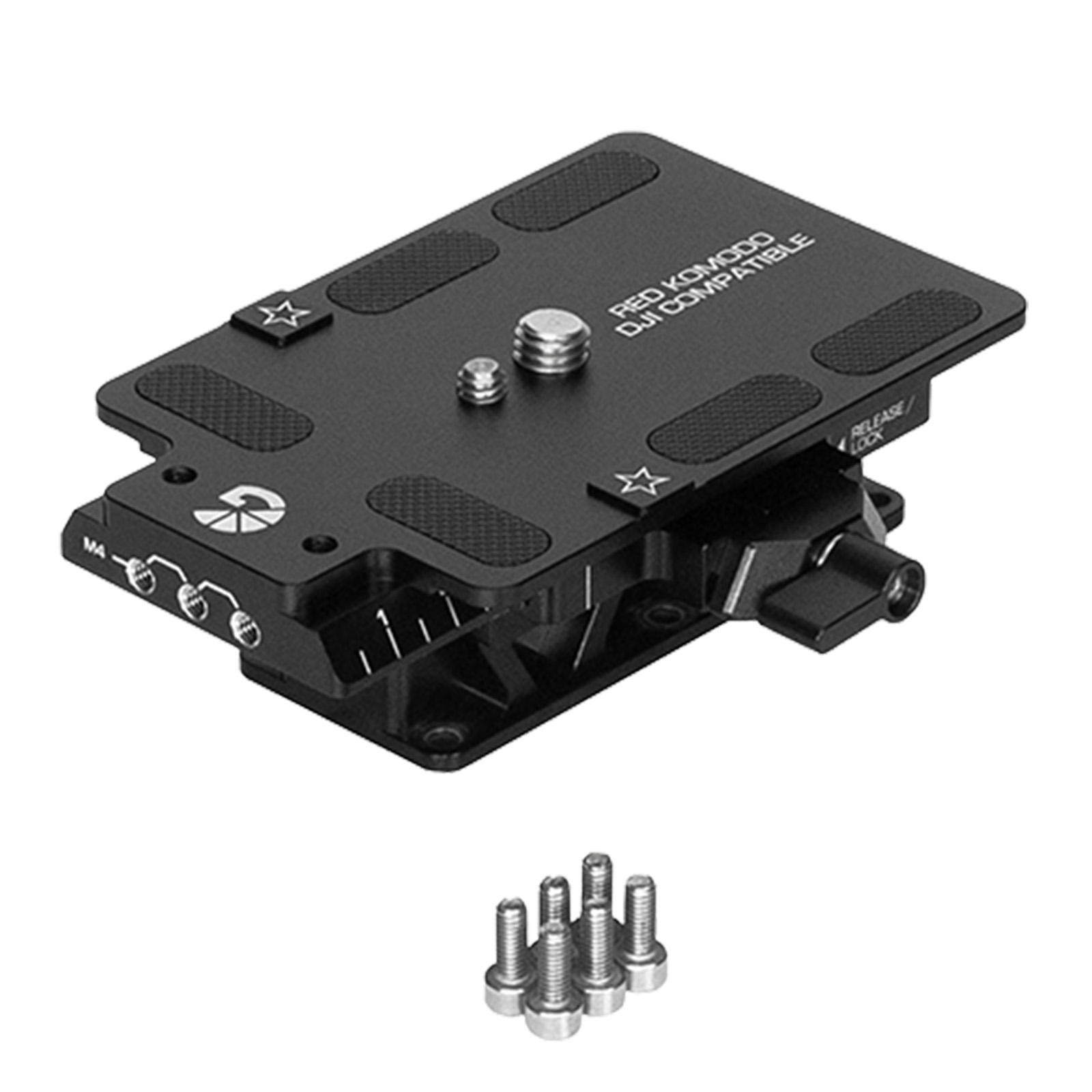 Bright Tangerine Riser Kit for 15mm Baseplate for RED KOMODO (DJI RS 2 & RS 3)