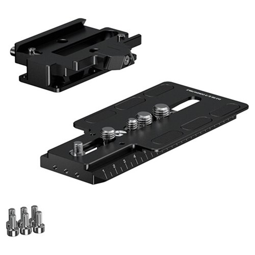 Bright Tangerine DJI RS 2 & RS 3 Riser Kit for 15mm Baseplate (RED V-RAPTOR)