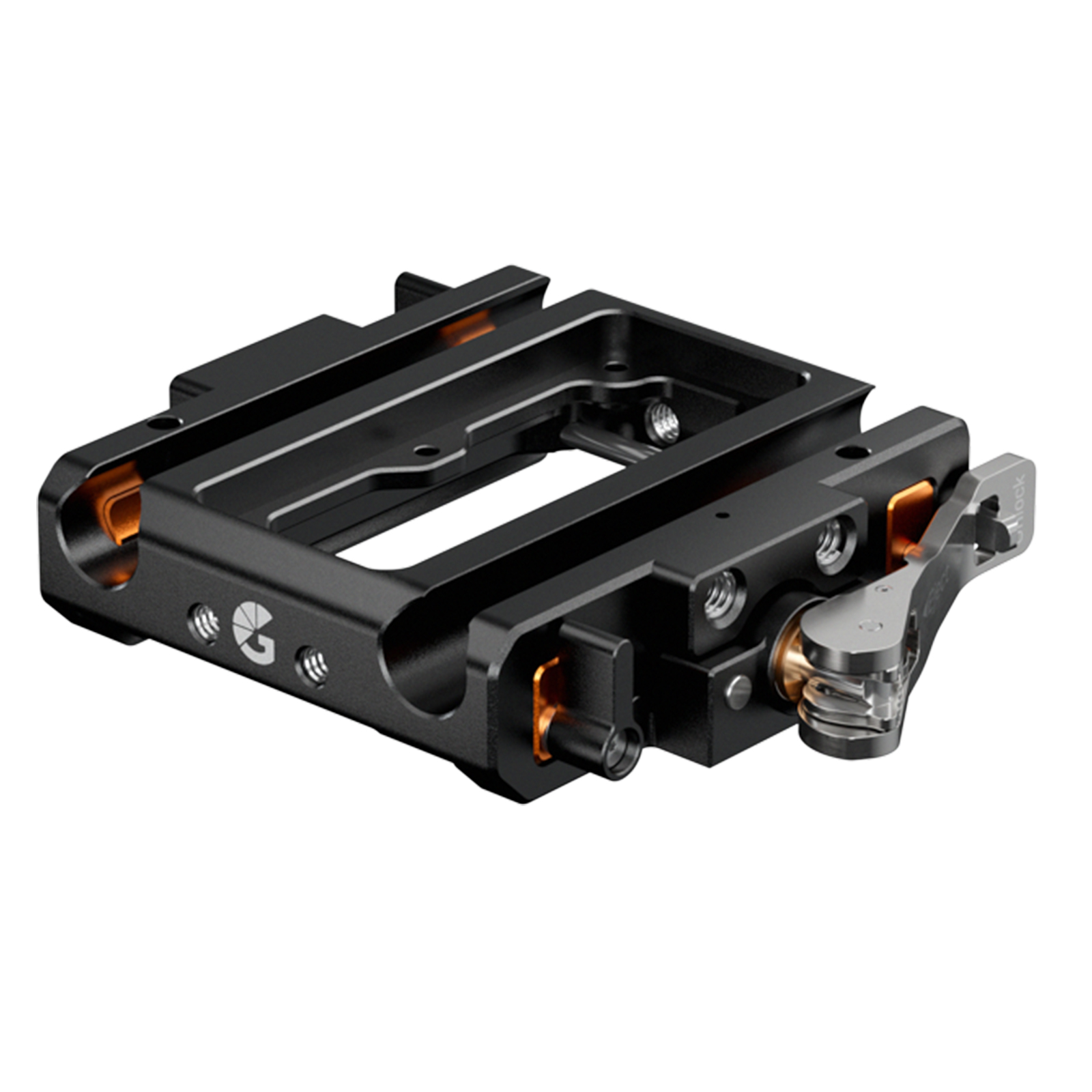 Image of Bright Tangerine LeftField 3 15mm LWS QR Baseplate Core