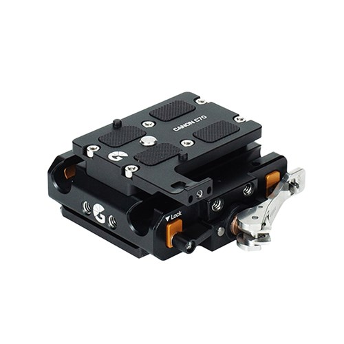 Bright Tangerine LeftField 3 Canon C70 QR Baseplate (Standard)