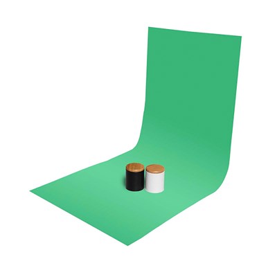 GlareOne PVC Background 60 x 130 cm - Green