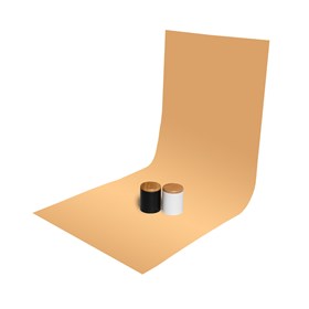 GlareOne PVC Background 60 x 130 cm - Orange