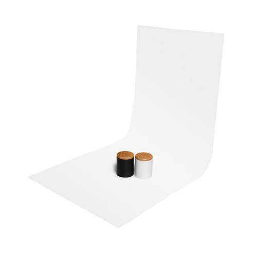 GlareOne PVC Background 60 x 130 cm - White