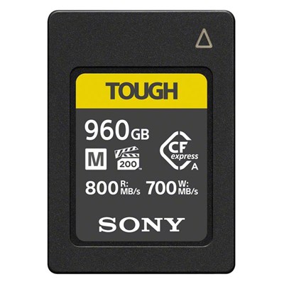 Sony TOUGH 960GB (800MB/Sec) Type A Cfexpress Memory Card