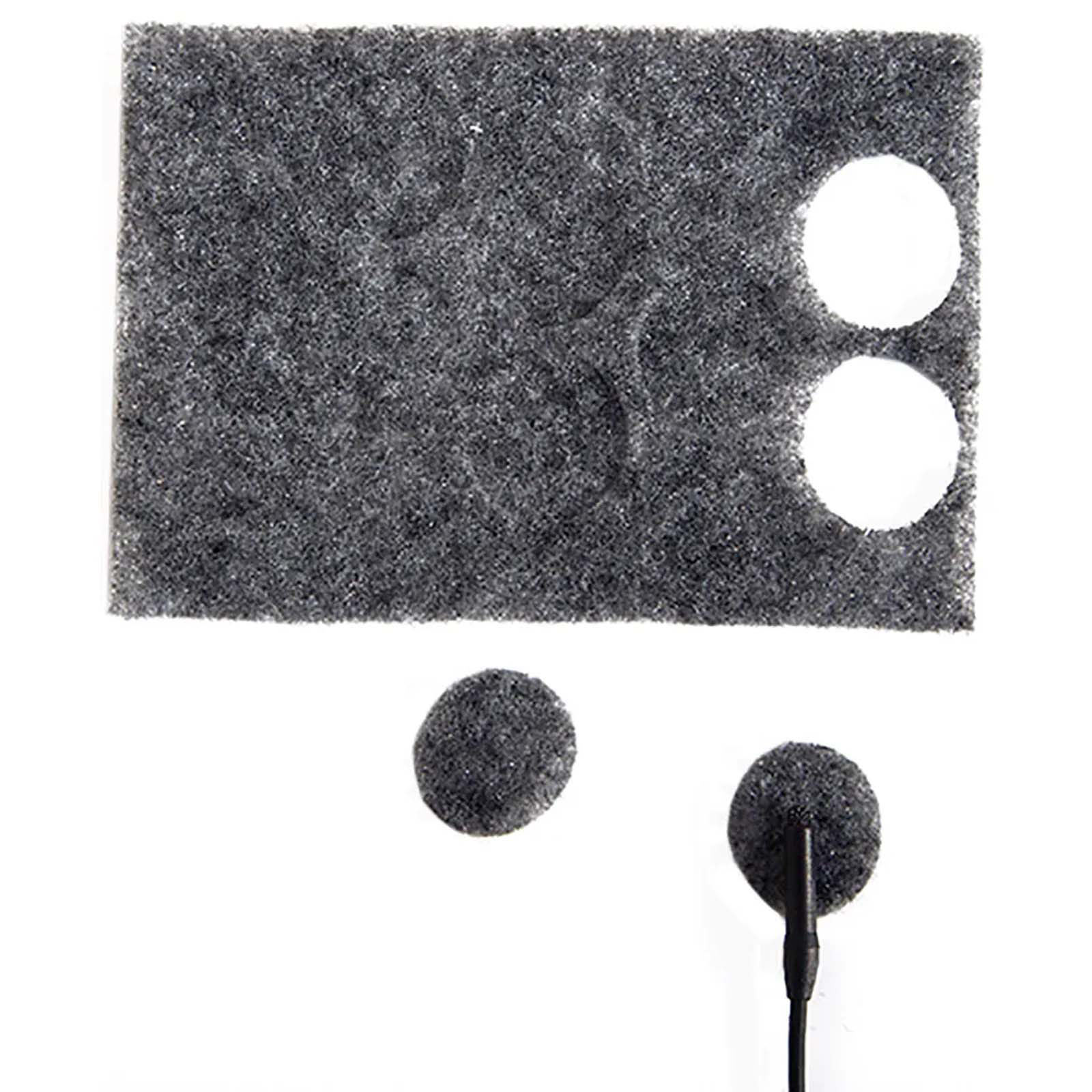 Rycote Undercovers Grey - 100 Undercovers/100 Stickies Original