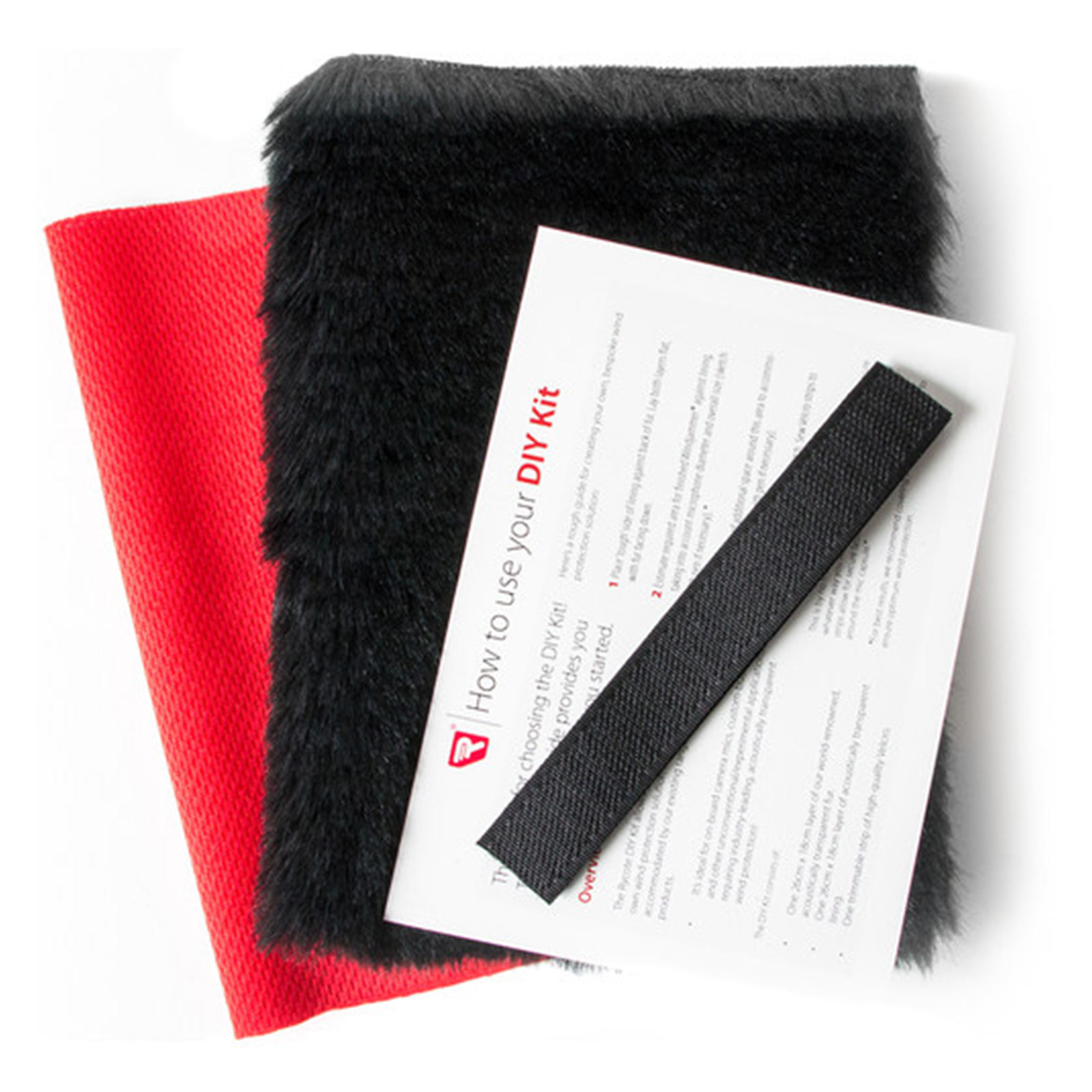 Rycote DIY Kit (Mwj Fur Lining and Velcro)