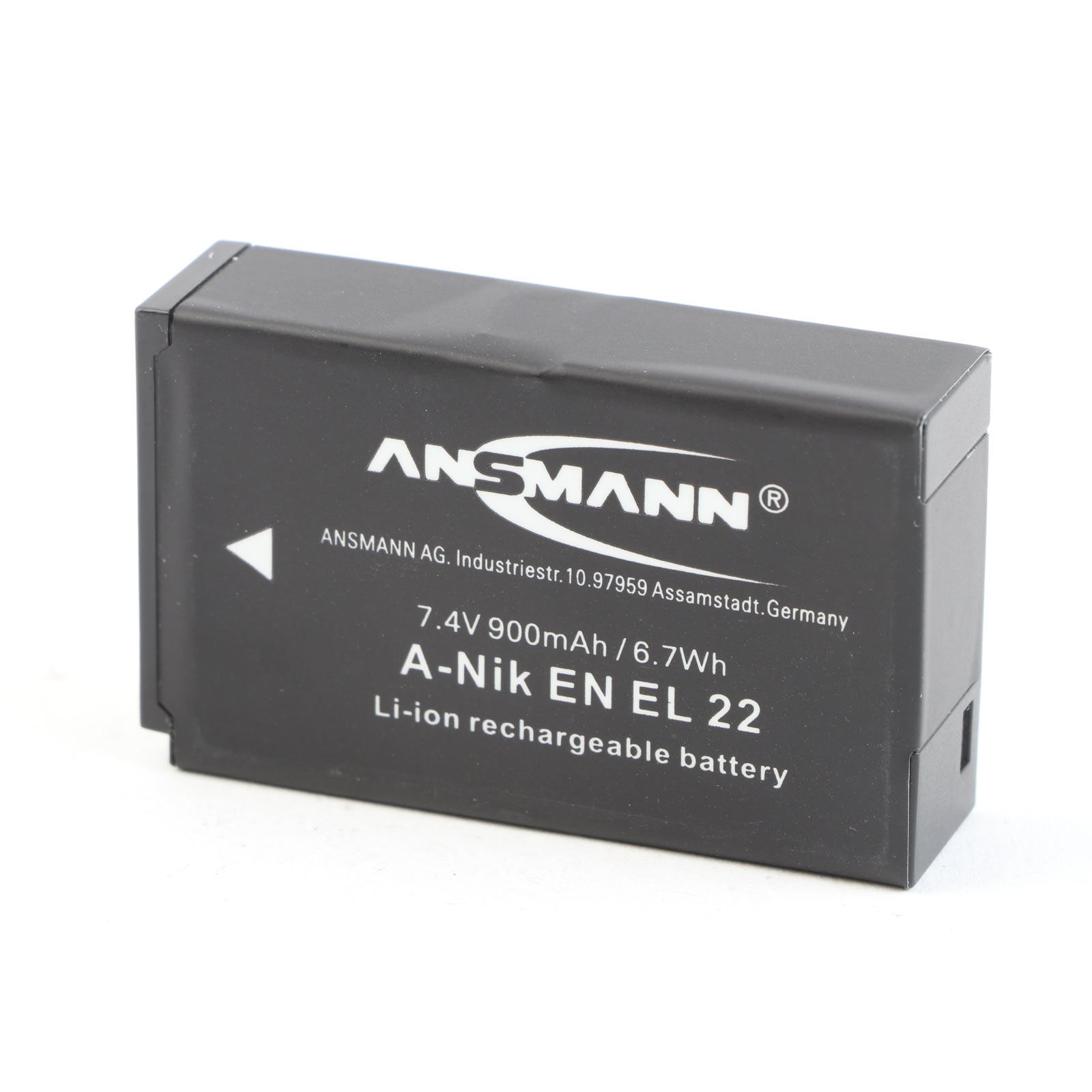 Image of USED Ansmann Nikon EN EL 22 Battery (Nikon EN-EL22)