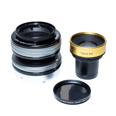 Lensbaby Composer Pro II Twist 60 Optic + ND Filter for Sony E