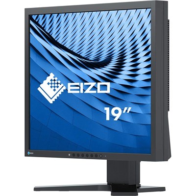 EIZO FlexScan S1934 19 Inch Square IPS Monitor - Black