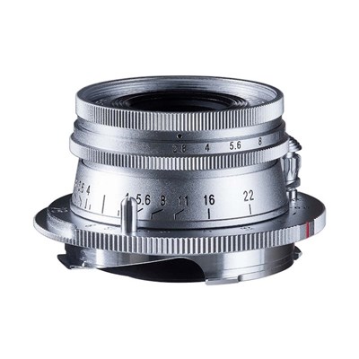 Voigtlander 28mm f2.8 Aspherical VM Color-Skopar Type I Lens for Leica M - Silver