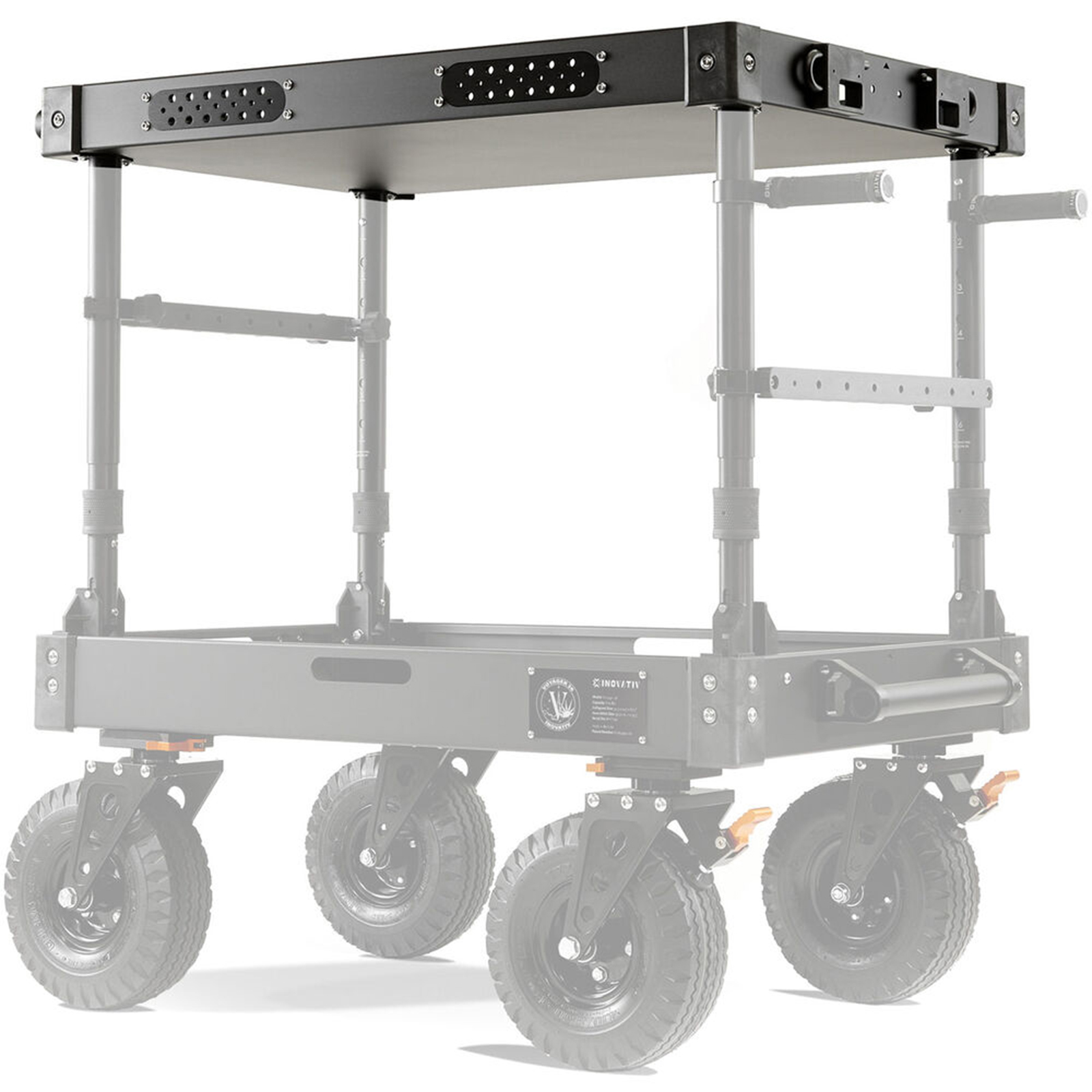 Inovativ 4 Sided Top Shelf For Voyager 36 With Threaded Rail Plates