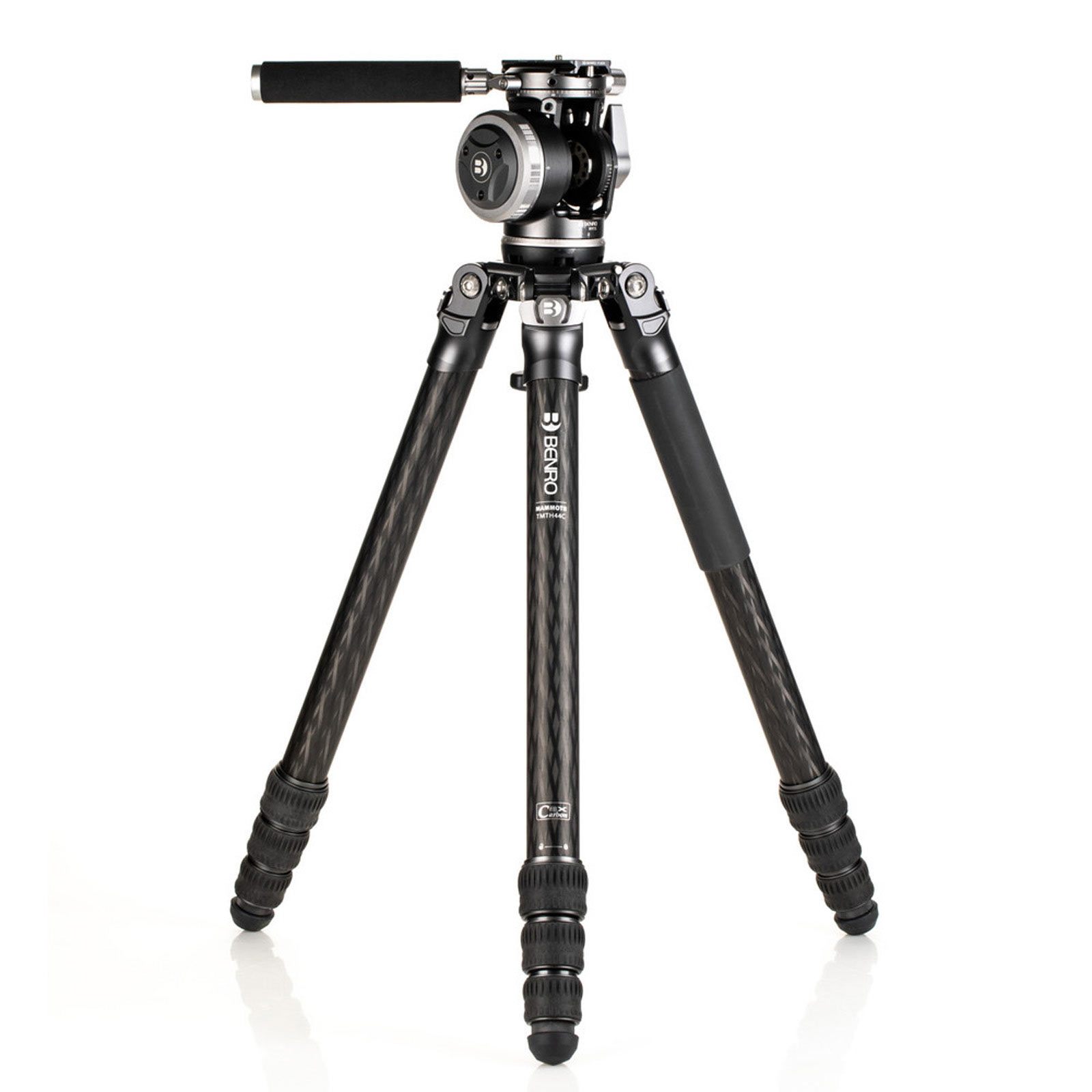Benro Mammoth CF Tripod Kit WH15 head