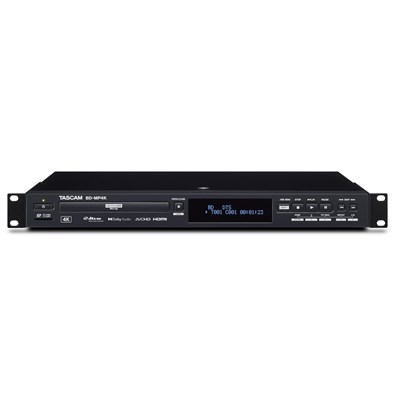 Tascam BD-MP4K Professional 4K/UHD-Blu-Ray Player for Touring and Installation