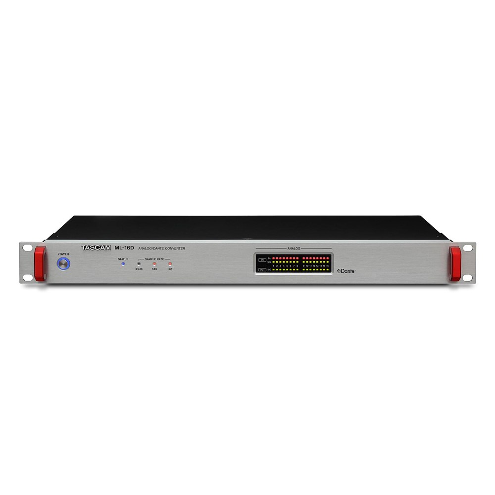 Tascam ML-16D 16 Channel Analog Line in-out DANTE Converter | Wex Photo ...