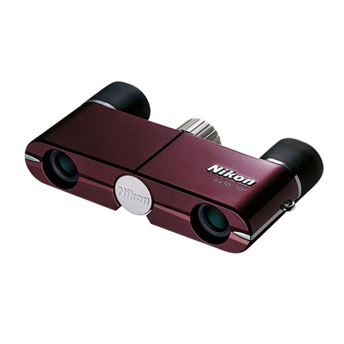 Nikon DCF 4x10 Binoculars - Burgundy