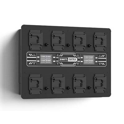 Swit MATRIX-B8 - 8ch x max 6A Top Fast Simultaneous 14V 28V Wall Charger B-mount PC-W461B