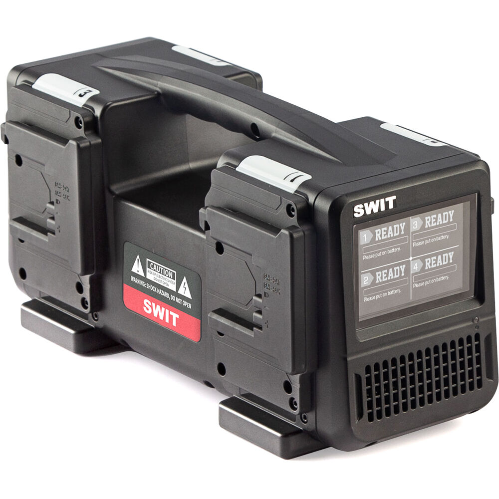 Swit LC-D421 F KIT - Chargeur 4 positions + 4 plaques SONY NP-F Swit LC-D421 F KIT - Chargeur 4 positions + 4 plaques SONY NP-F