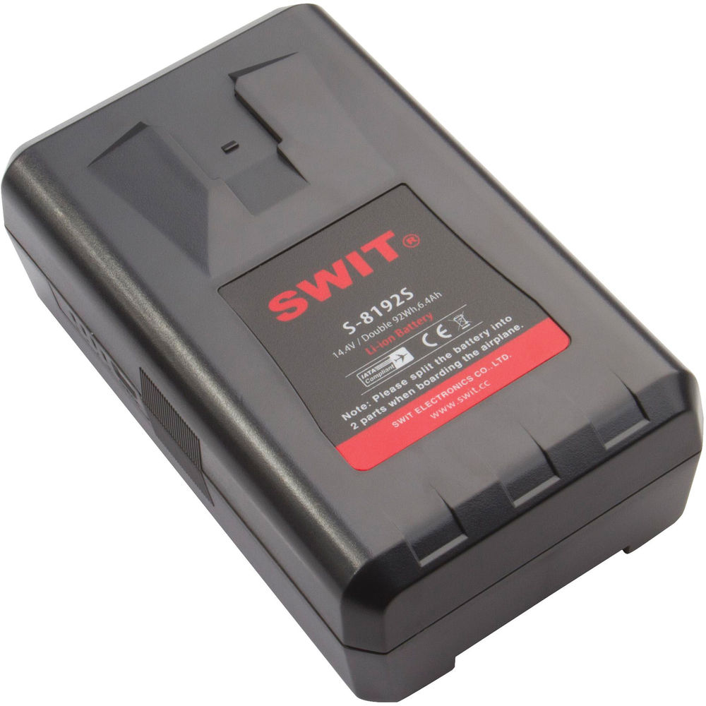Swit S-8192S - total 184Wh Air friendly IATA-complied Swit patented Battery V-Mount