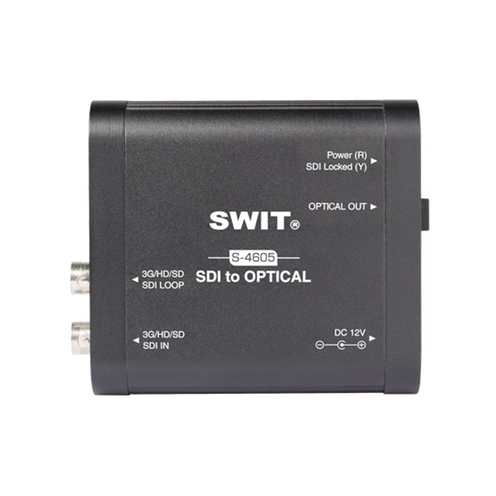 Swit S-4605 - Heavy Duty 3G-SDI to Optical Fibre converter