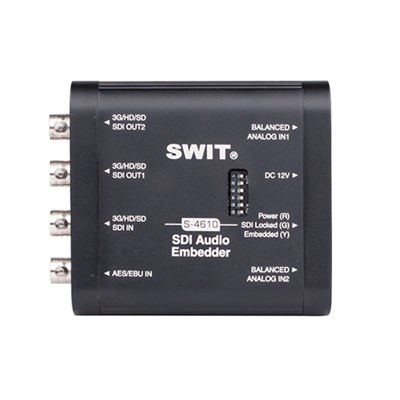 Swit S-4610 - SDI Audio Embedder