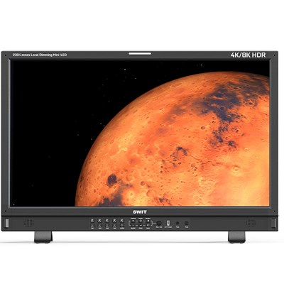 Swit BM-U325HDR - 31.5Inch QLED 8K High-Bright 4x12GSDI HDR Zero-Delay DCI-4K Monitor