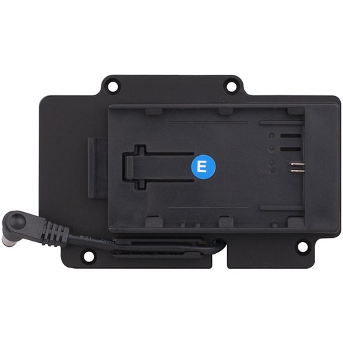 Swit S-7003E - Canon LP-E mount plate screw-mountable with pole DC socket also for S-1053 monitor