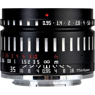TTArtisan 35mm f0.95 Lens for Canon RF - Black &amp; Silver