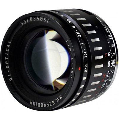 TTArtisan 35mm f0.95 Lens for Sony E - Black & Silver