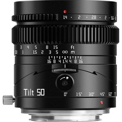 TTArtisan 50mm f1.4L Tilt Lens for Nikon Z - Black