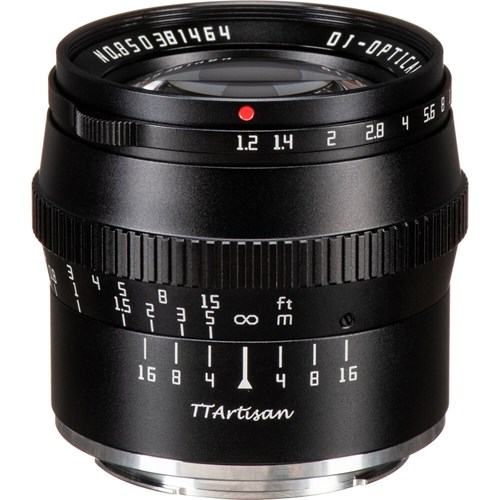 TTArtisan 50mm f1.2L Lens for Sony E - Black
