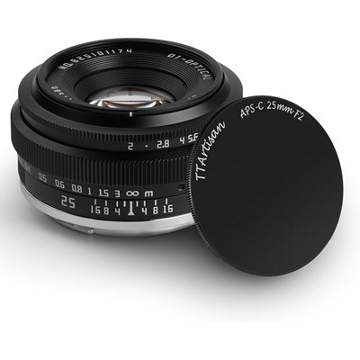 TTArtisan 25mm f2 Lens for Leica L-Mount - Black