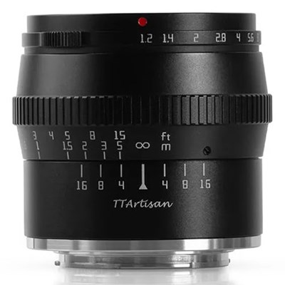 TTArtisan 50mm f1.2 Lens for Leica L-Mount - Black