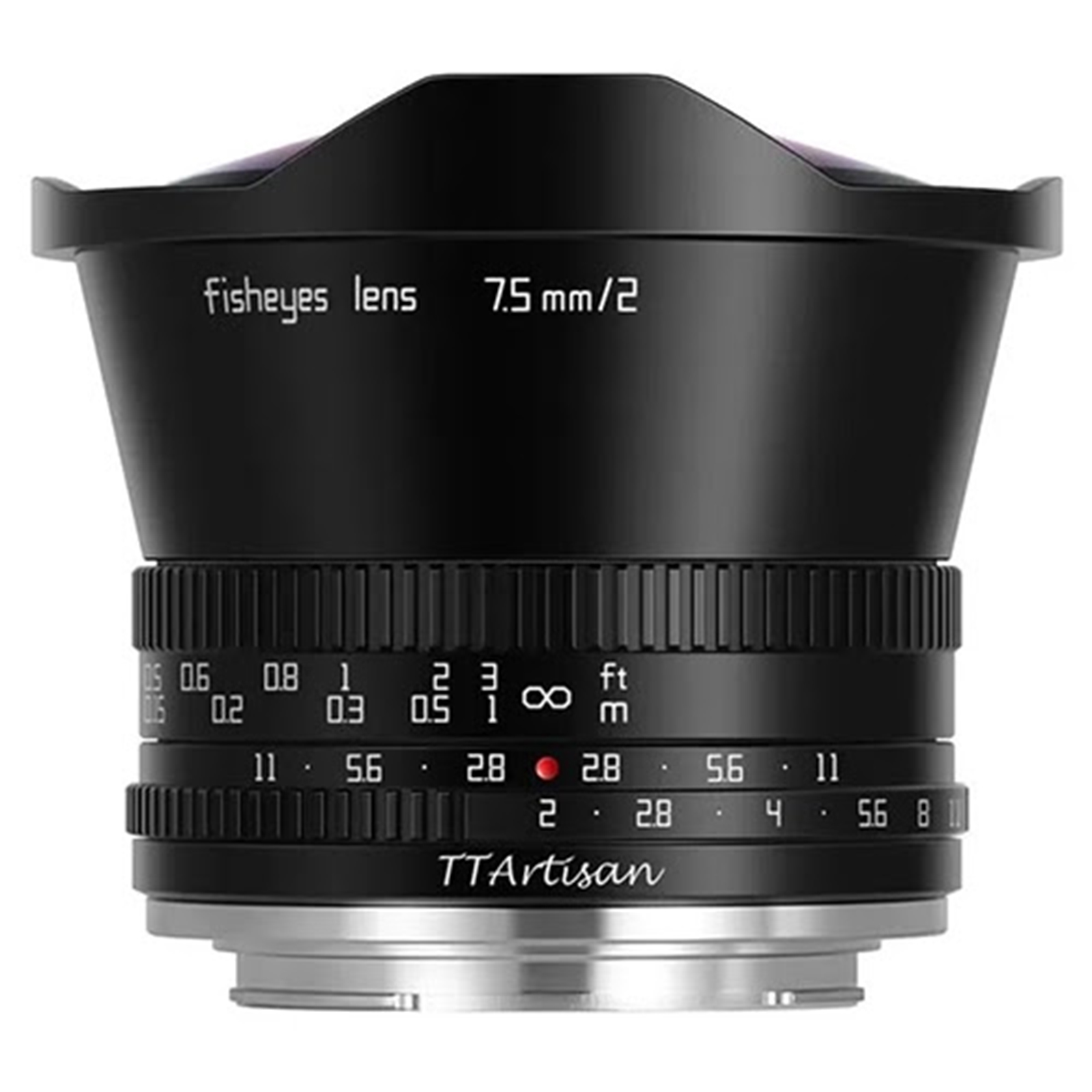 TTArtisan 7.5mm f2.0 Lens for Fujifilm X - Black