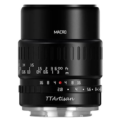 TTArtisan 40mm f2.8 Macro Lens for Fujifilm X - Black