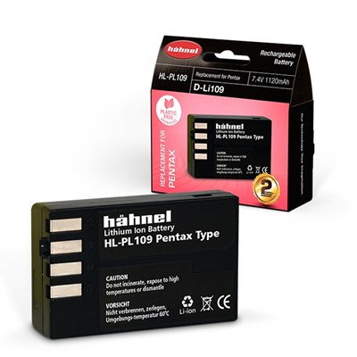 Hahnel HL-PL109 (Pentax D-Li109) Battery