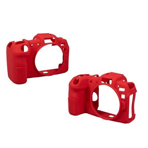 Easy Cover Silicone Skin for Canon EOS R8 Red