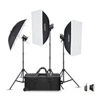Godox MS300-V Studio Flash 3-Head Kit
