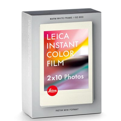 Leica SOFORT Warm White Film - Double pack of 10