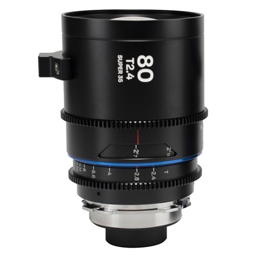 Laowa Nanomorph 80mm T2.4 1.5X S35 (Blue) Lens for L-Mount