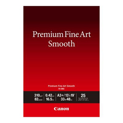 Canon FA-SM2 Premium Fine Art Smooth Paper A2 - 25 Sheets