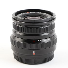 USED Fujifilm XF 16mm f2.8 R WR Lens - Black