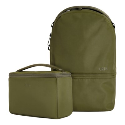 Urth Arkose 20L Backpack + Camera Insert - Green