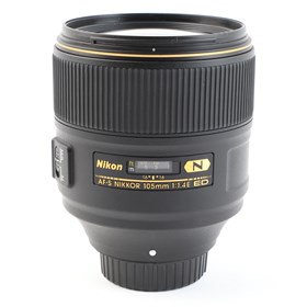 USED Nikon 105mm f1.4E ED AF-S Lens
