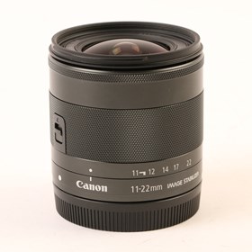 USED Canon EF-M 11-22mm f4-5.6 IS STM M-Mount Lens