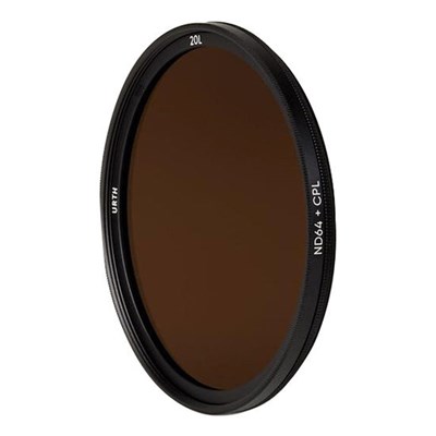 Urth 43mm Circular Polarizing (CPL) + ND64 Plus+ Lens Filter