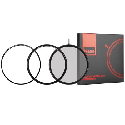 Kase Revolution CPL & Variable ND 1.5-5 stop Combined + Adapter Ring 82mm
