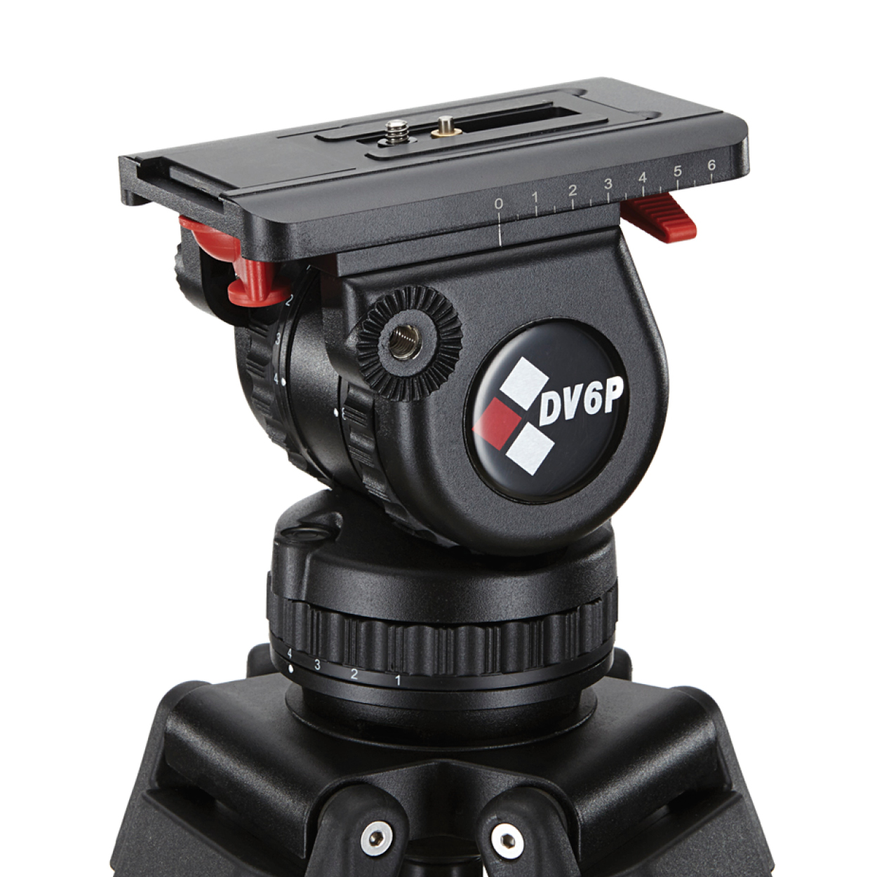 Camgear DV6P Fluid Head (75mm Bowl)