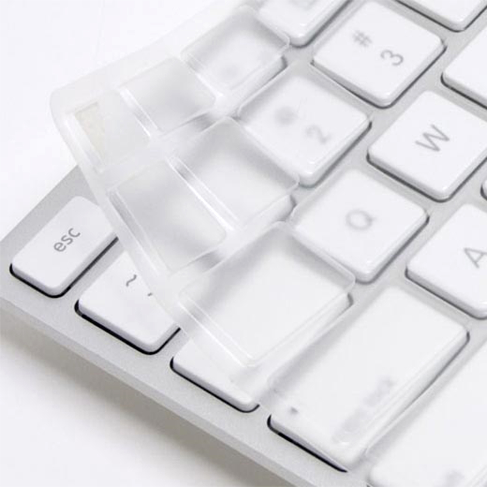 Logickeyboard Crystal Clear Skin Apple Full Size ISO