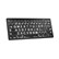 Logickeyboard XLPrint Bluetooth White on Black Keyboard